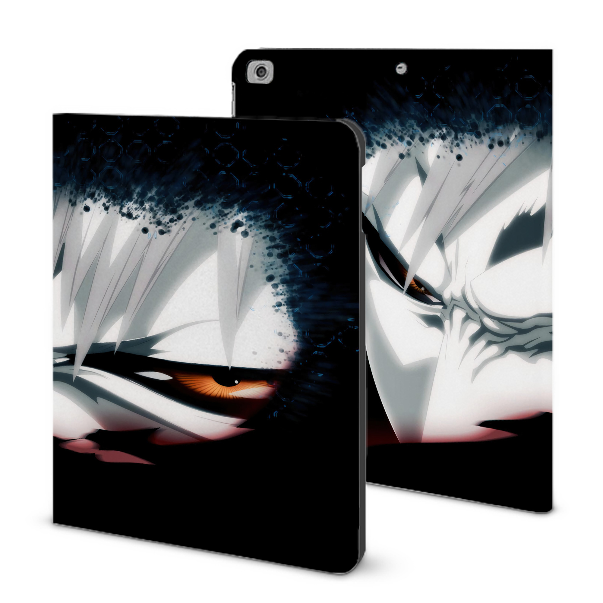 （画像用） ブリーチ BLEACH IPad ケース ブック型 PUレザー TPU 耐衝撃 軽量 薄型 ペン収納なし 全面保護 IPad 各モデル対応